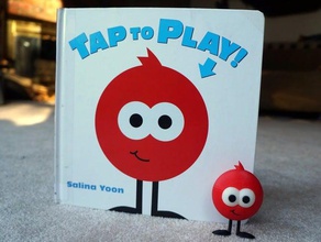 blip tap play book toys games 3d print model - Mito3D