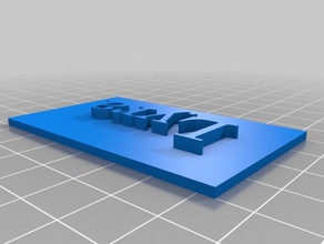 lyra name plate art 3d print model - Mito3D