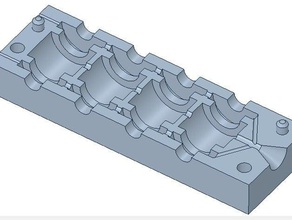 omnimac vibração bola molde de silicone rc veículos o designspark dsm2 injeção moldagem por moldado moldes a factura do themakerhive 3d print model - Mito3D