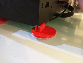 printrbot simple metal feet 3d printer accessories 3d print model - Mito3D