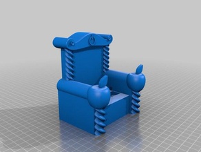 trono electrónica 3d print model - Mito3D