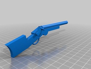 springfeild rifle 3d printing civil war flintlock gun history 3d print model - Mito3D