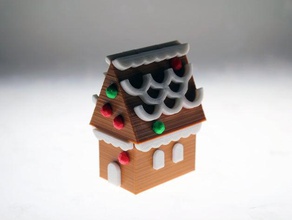casa di pan zenzero altri decorazioni natale vacanza vacanze inverno 3d print model - Mito3D