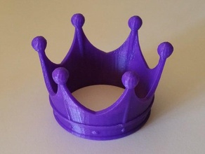 plus de la couronne accessoires princesse 3d print model - Mito3D
