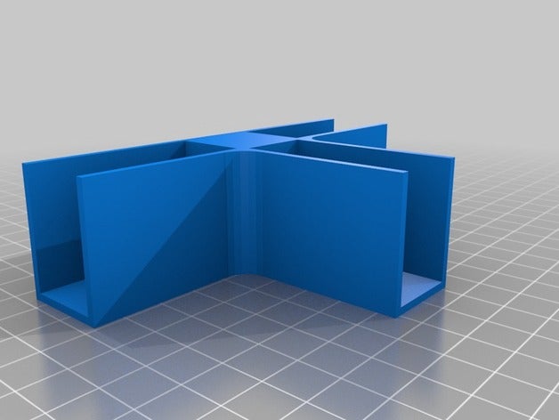 my customized mounting bracket modules shelving system diy 3D print model - Mito3D