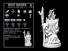 racine soldat 18mm scale toys games boardgame dnd fantasy figure gaming midgard miniature model monster multiverse myth norse pathfinder roleplaying rpg strategy tabletop tactics treeman viking vikings wargame wargames wargaming wayfarer tactiques 3d print model - Mito3D