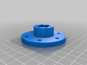 window motor hub set screw robotics 3d print model - Mito3D