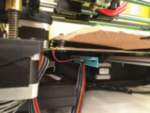Bett-Heizung-Kabel-relief 3d Drucker Teile beheizte Bett rigidbot 3d print model - Mito3D