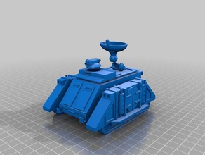 spazio esercito veicolo di comando giocattolo gioco accessori 3d print model - Mito3D