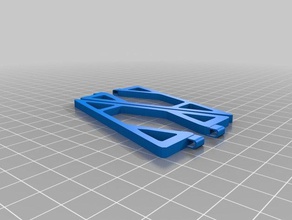 tri&aacutengulo küpe sanat 3d print model - Mito3D