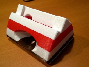 lumia 735 stand amplifier mobile phone 3d print model - Mito3D