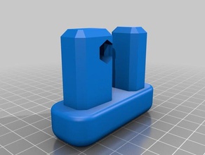 merdiven kolu yedek parçalar rubbermaid tricam 3d print model - Mito3D