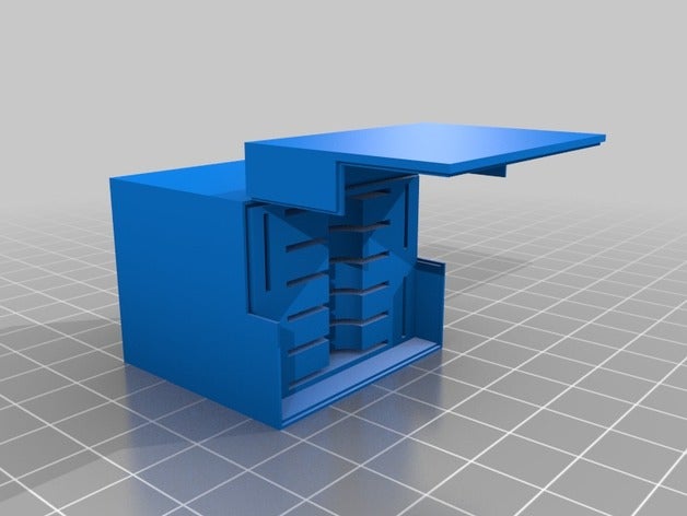 sd microsd card holder computer microsdhc 3D print model - Mito3D