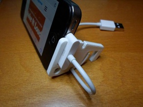 iphone 44s pocket stand mobile 4s 3d print model - Mito3D