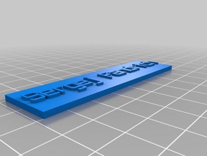 mi personalizados simple cartel con el nombre signos logotipos 3d print model - Mito3D