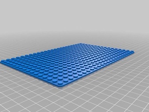 meine kundengebundenes lego-kompatibel 24 16 Platte Bau Spielzeug 3d print model - Mito3D
