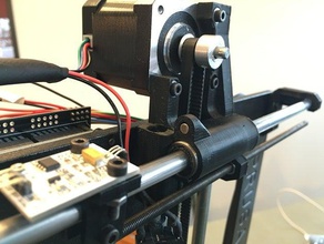 prusa i3 rework motor mount magnet holder hall punto di arresto 3d la stampante parti 3d print model - Mito3D