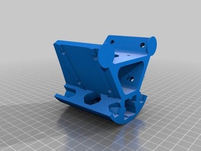 telaio inferiore 2020 kossel xl stepper fori per i bulloni 3d la stampante parti 3d print model - Mito3D