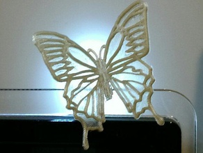 dual-hinge butterfly animals 3d print model - Mito3D