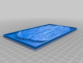 labios de impressão 2d a arte personalizado 3d print model - Mito3D