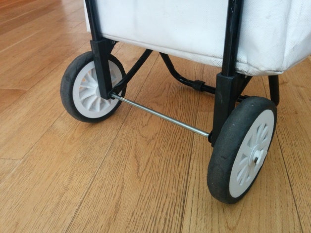 roue de chariot la version 4 le remplacement pièces 3D print model - Mito3D