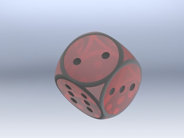 dice 3D print model - Mito3D