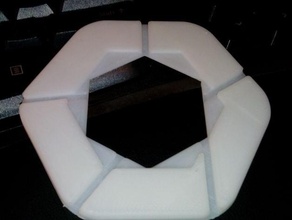 oszzru logo coaster ufficio 3d print model - Mito3D