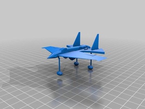 lokesh fighter jet vehicles 3d print model - Mito3D