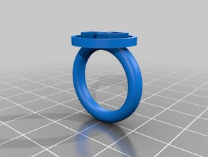 final del anillo los anillos personalizado 3d print model - Mito3D