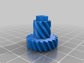 engranaje idraulico 3d de la impresora accesorios 3d print model - Mito3D