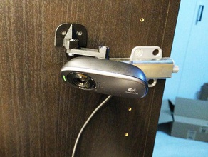 logitech c270310 universel webcam mont scews 3m vhb 3d de l'imprimante accessoires c310 3d print model - Mito3D