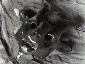 keçi maskesi kostüm 3d print model - Mito3D