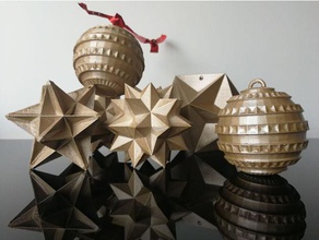 adornos de navidad decoración xmas decoraciones árbol 3d print model - Mito3D