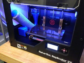 abs purificador de fumaça se encaixa replicator 2x 3d a impressora acessórios 3d print model - Mito3D