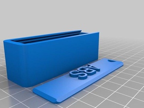 abs hot end holder containers customized 3d print model - Mito3D