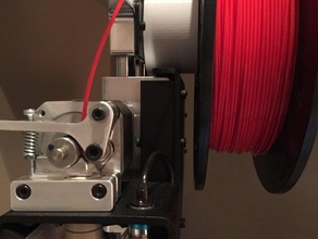 printrbot simple metal filament spool spacer ring 3d printer accessories 3d print model - Mito3D