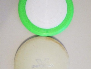 ttu roc disc-golf de disque sport à l'extérieur 3d print model - Mito3D