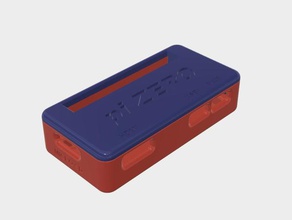 raspberry pi zero box electronics case raspberrypi 3d print model - Mito3D