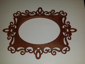 picture frame art 3d print model - Mito3D