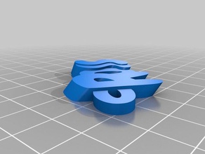 il mio personalizzato iamburnystext -ross organizzazione 3d print model - Mito3D