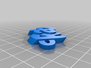 özelleştirilmiş iamburnystext rab benim organizasyon 3d print model - Mito3D