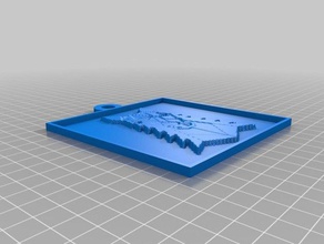hackwestren 2d art customized 3d print model - Mito3D