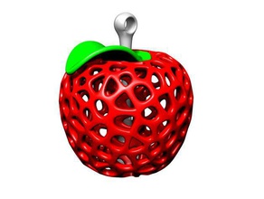 loft3dxmas arredamento apple di natale ornamento decorazione 3d print model - Mito3D