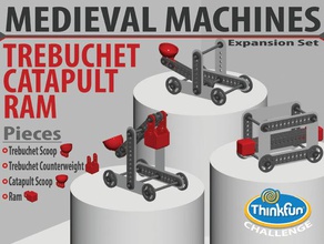mittelalterliche Maschinen expansion pack Bau - Spielzeug Bau-Spielzeug Dampf Stamm thinkfunchallenge tvy 3d print model - Mito3D