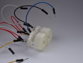 7 segment gösterge elektronik 7-segment led LED 3d print model - Mito3D