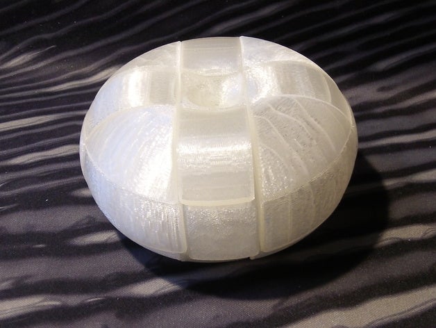 toroidal bump 3x3 rubiks cube puzzles 3D print model - Mito3D