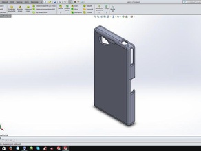 custodia sony xperia z1 compact mobile telefono 3d print model - Mito3D