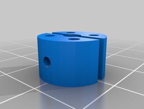 flange mount 1 3d printing 3d print model - Mito3D