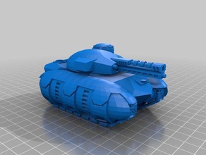one part model enzian experimental tank models battle role playing games rpg sci-fi science fiction sci fi steampunk steam punk tabletop game mini tanks wargames wargaming 3d print model - Mito3D