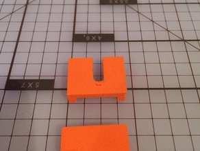 replicator 2 2x support fix 3d de l'imprimante pièces 3d print model - Mito3D